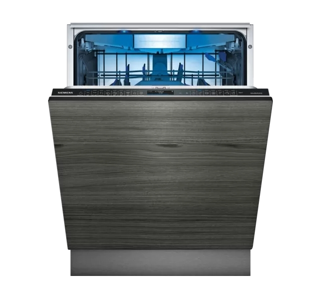 Fuldt integrerbar opvaskemaskine 60 cm , varioHinge - justerbar låge - Siemens iQ700 - SX97T800CE